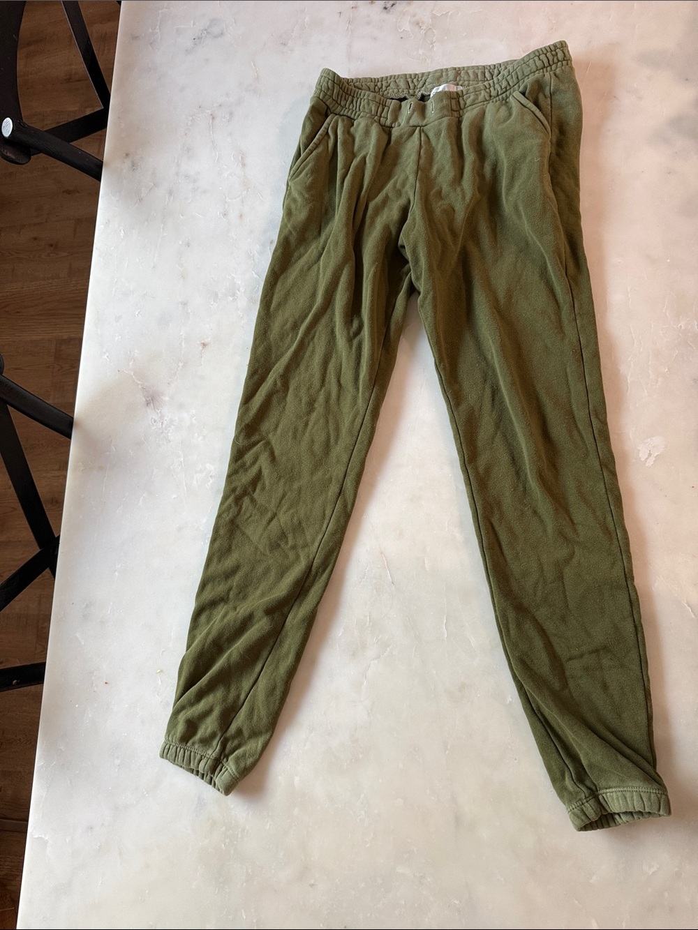 Cotton Citizen Olive Green Men's Fleece Joggers
